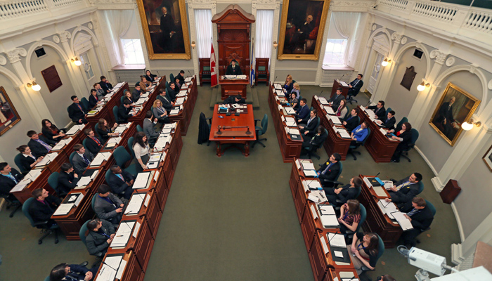 Parlement jeunesse de l’Acadie